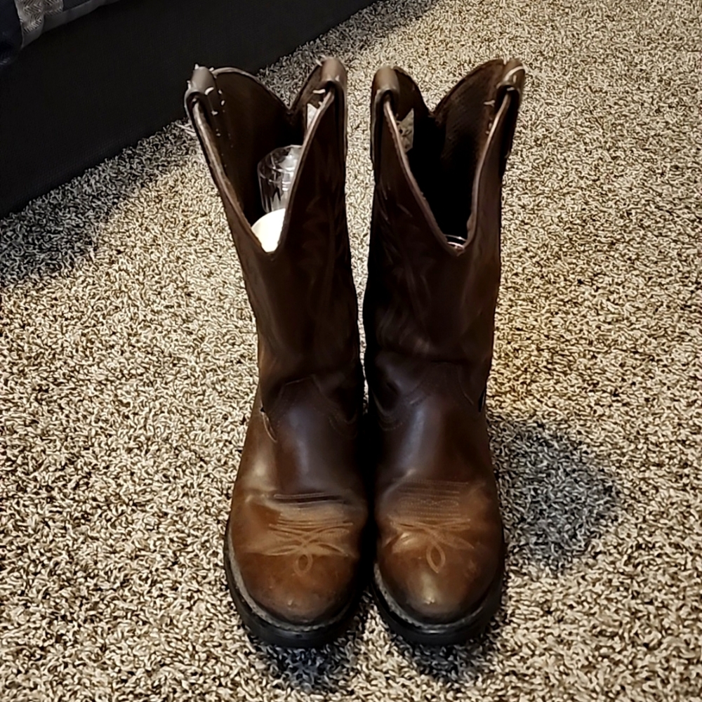 Justin Brown Size 8D Boots